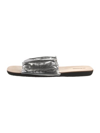 Jil Sander Leather Slides