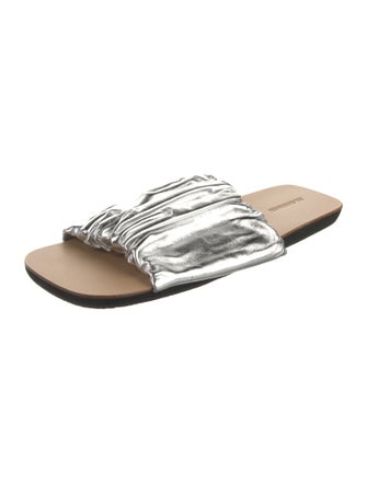 Jil Sander Leather Slides