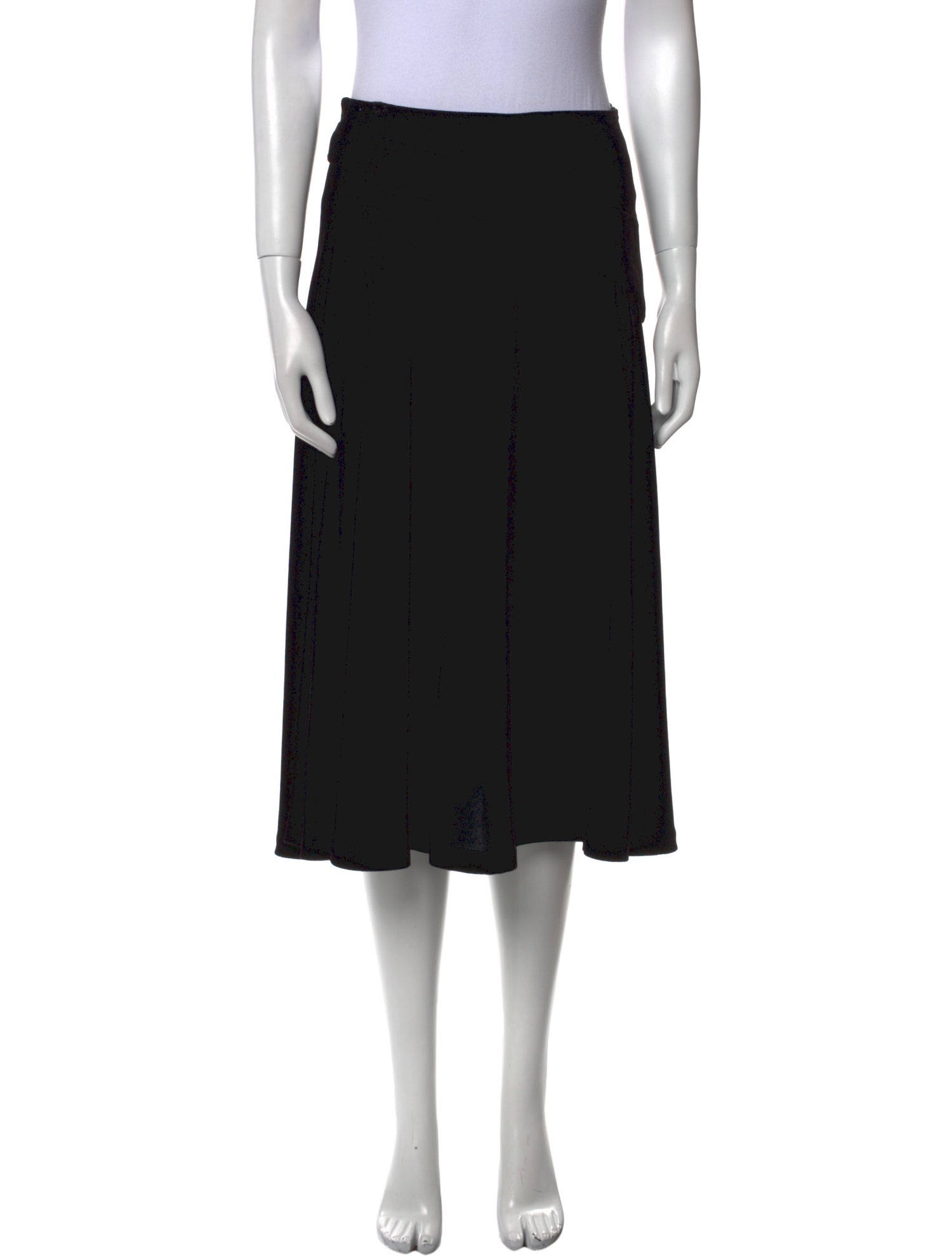 Jil Sander Wool Knee-Length Skirt