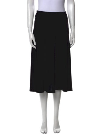Jil Sander Wool Knee-Length Skirt