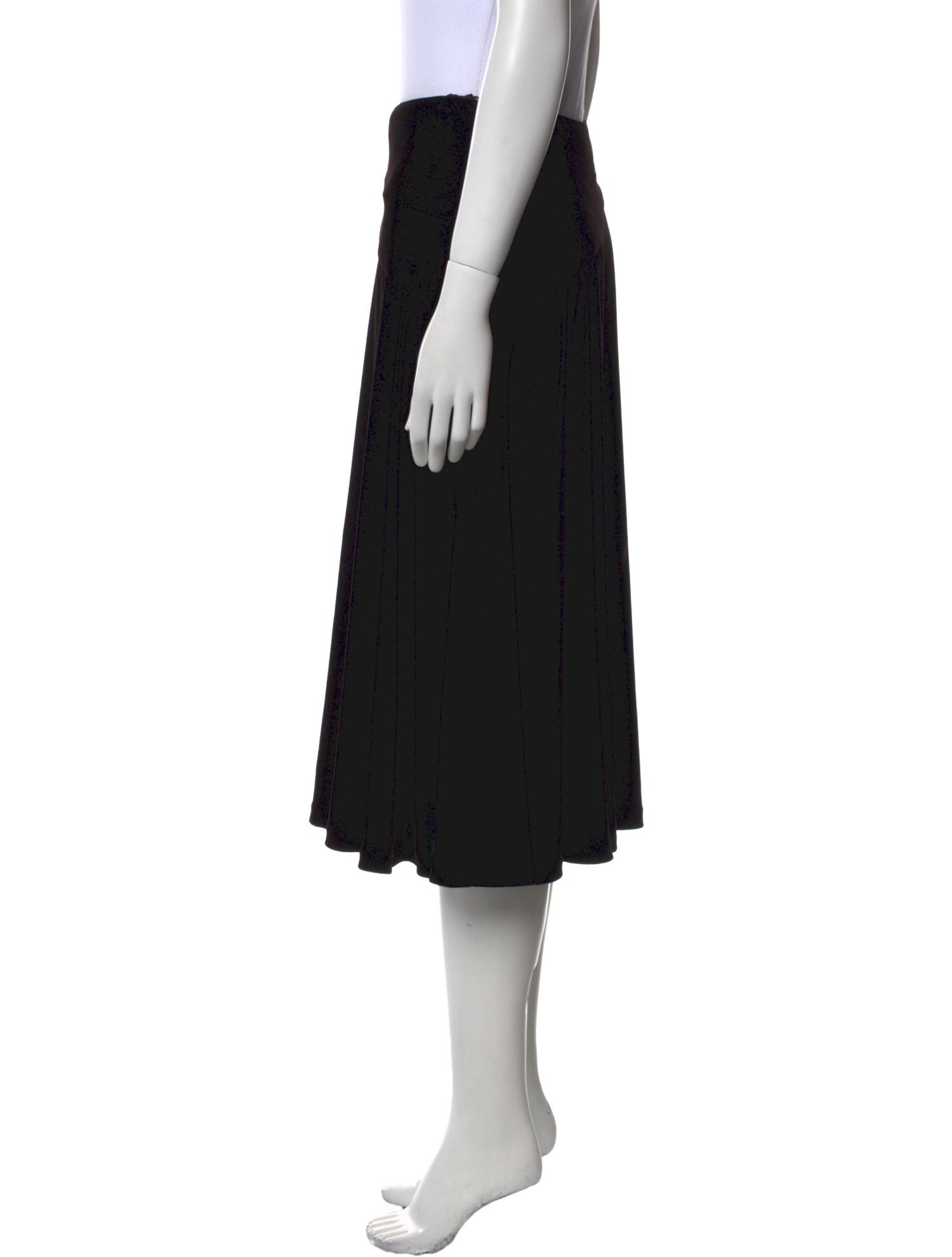 Jil Sander Wool Knee-Length Skirt