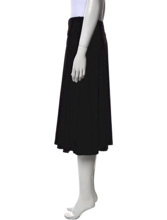 Jil Sander Wool Knee-Length Skirt