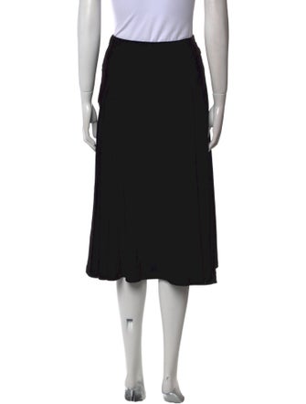 Jil Sander Wool Knee-Length Skirt
