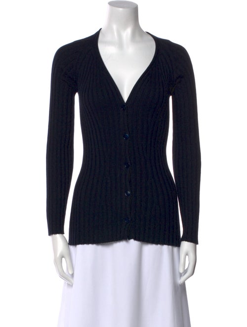 Jil Sander Wool V-Neck Sweater