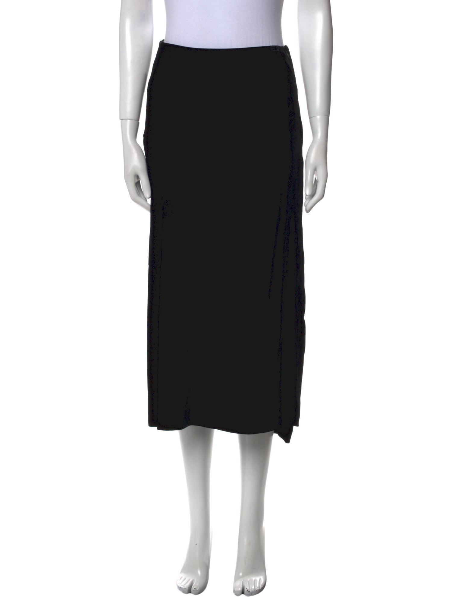 Jil Sander Velvet Midi Length Skirt