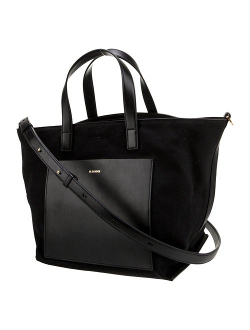 Jil Sander Canvas Shoulder Bag