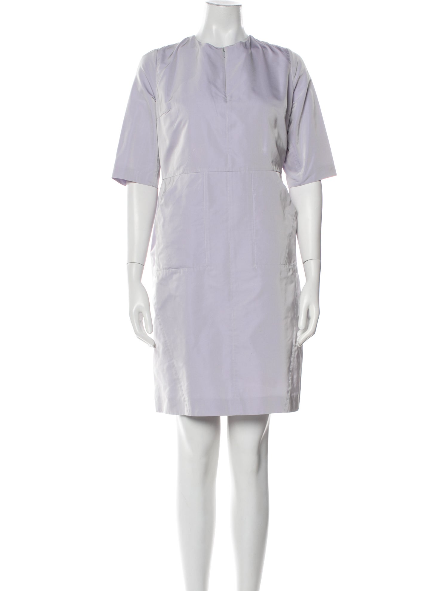 Jil Sander Crew Neck Mini Dress