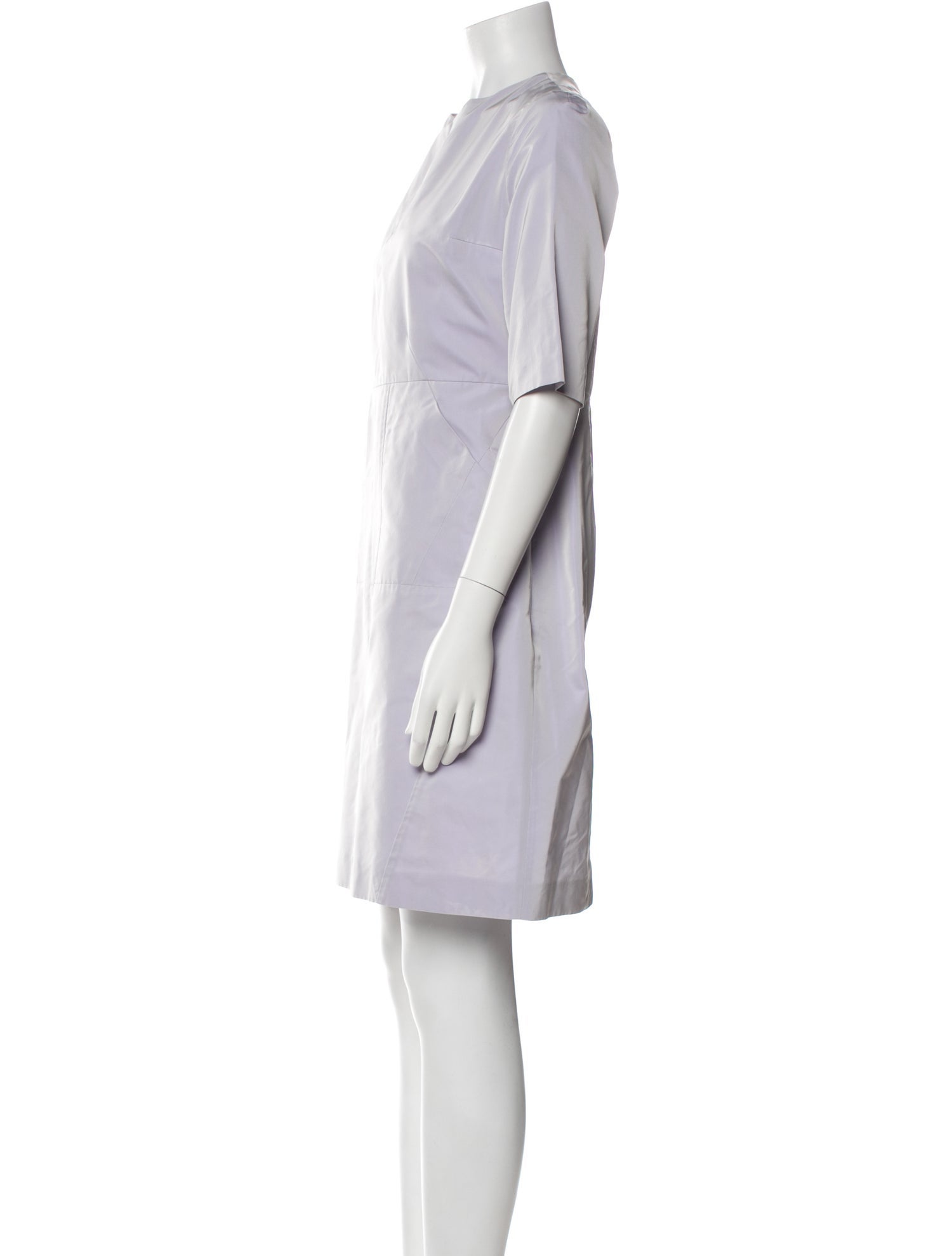 Jil Sander Crew Neck Mini Dress