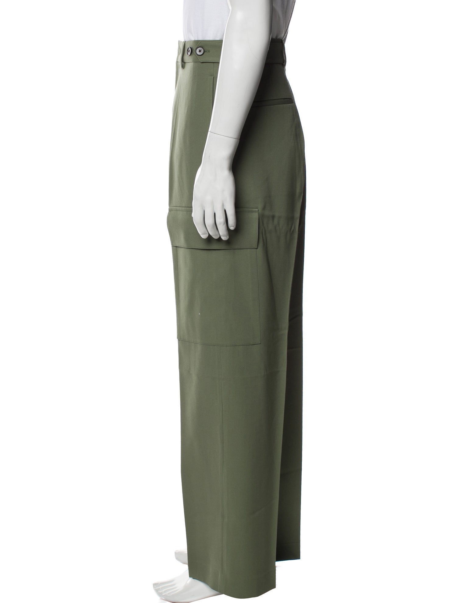 Jil Sander Wool Cargo Pants