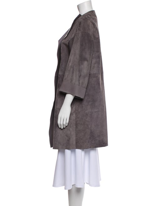 Jil Sander Calf Leather Trench Coat