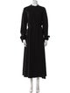 Jil Sander Virgin Wool Long Dress