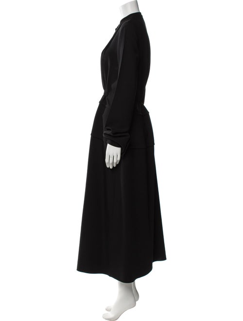 Jil Sander Virgin Wool Long Dress