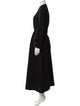 Jil Sander Virgin Wool Long Dress