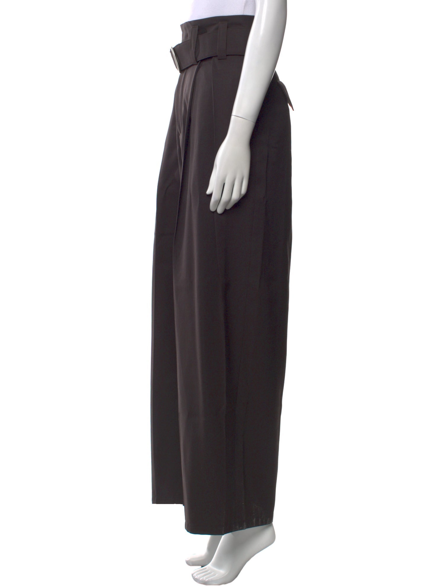Jil Sander Virgin Wool Wide Leg Pants