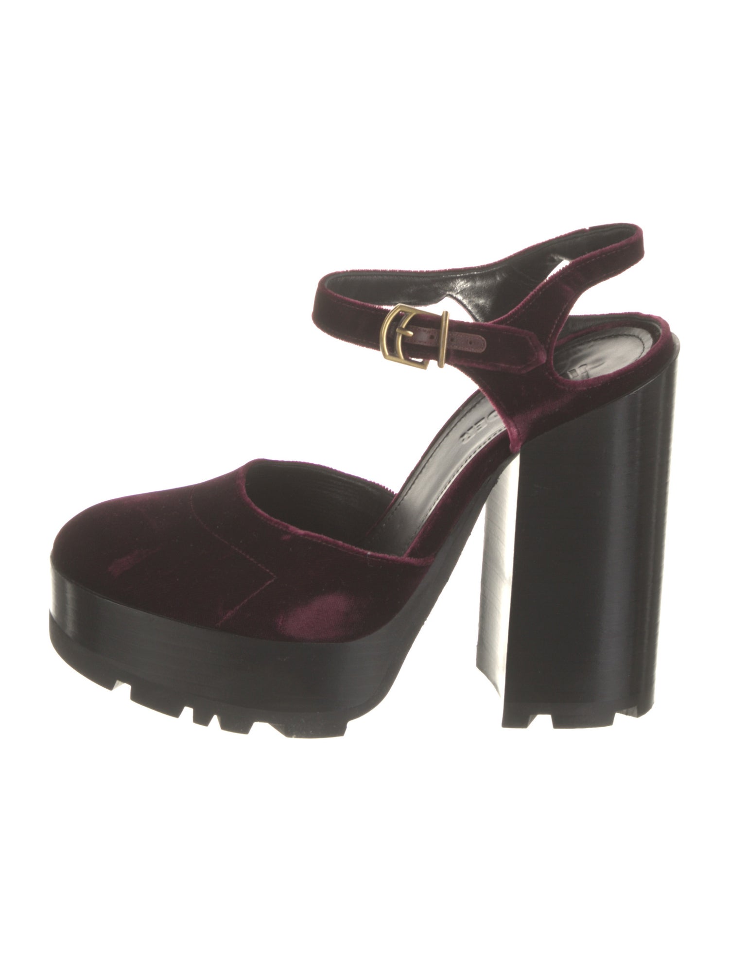 Jil Sander Velvet Slingback Pumps