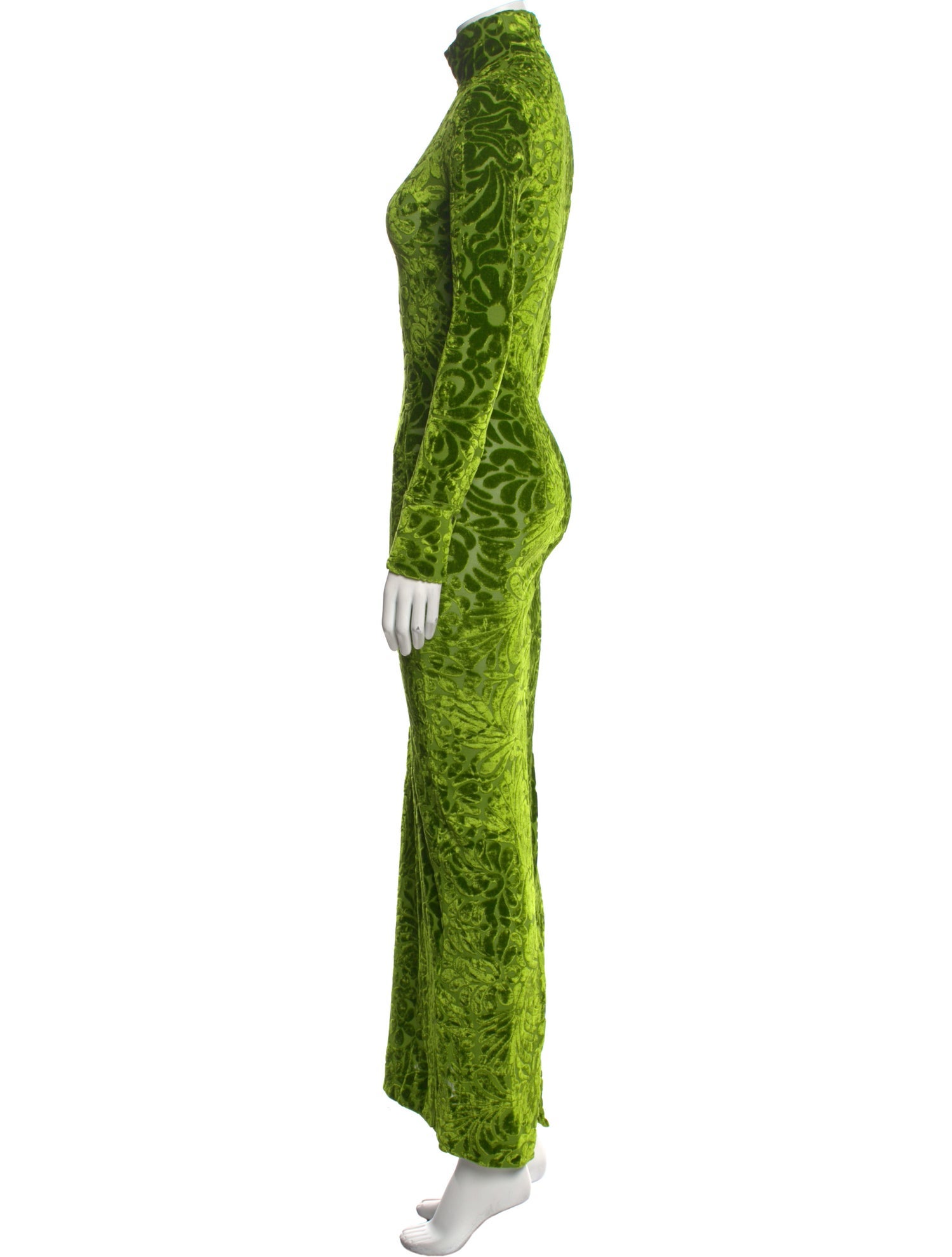 Jil Sander Animal Print Long Dress