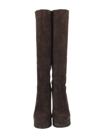 Jil Sander Suede Boots