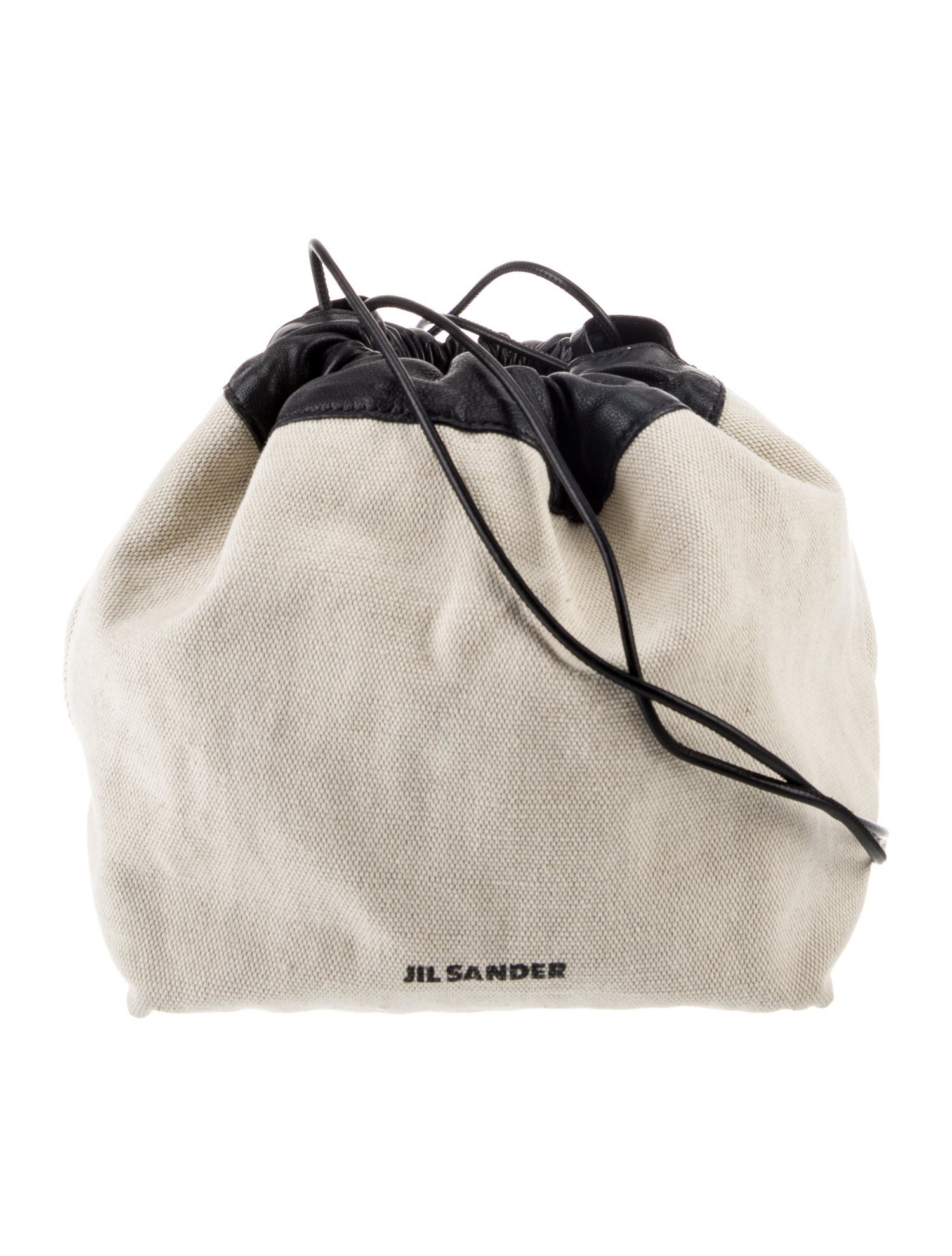 Jil Sander Canvas Shoulder Bag w/ Tags