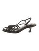 Jil Sander Leather Slingback Sandals