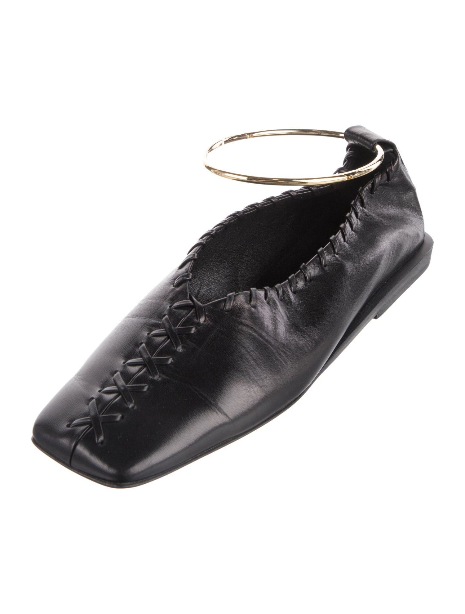 Jil Sander Leather Ballet Flats