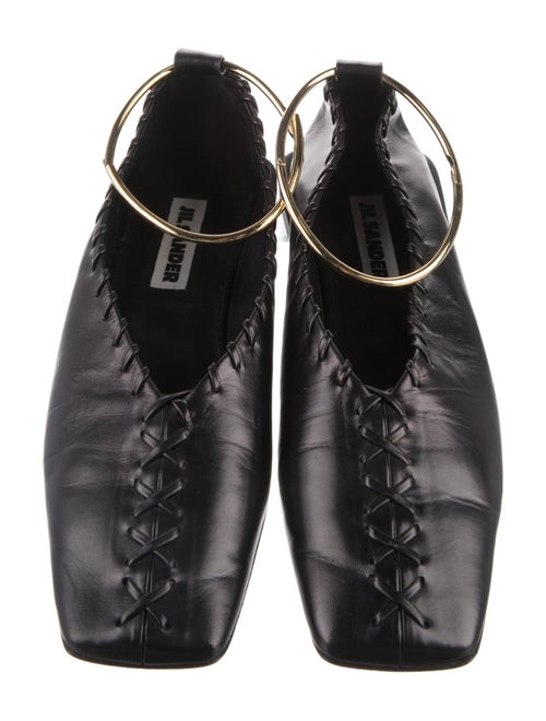 Jil Sander Leather Ballet Flats