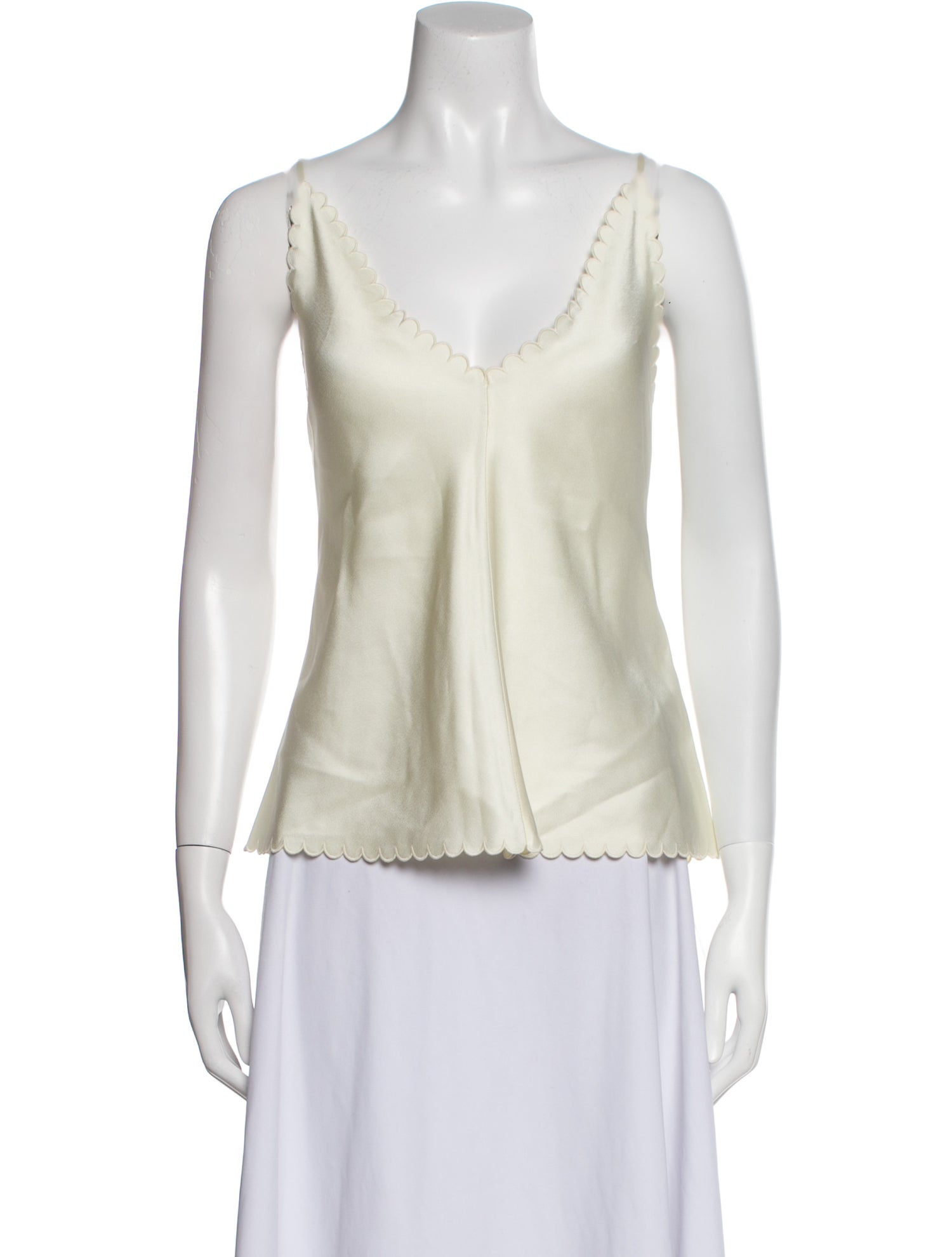 Jil Sander V-Neck Sleeveless Top