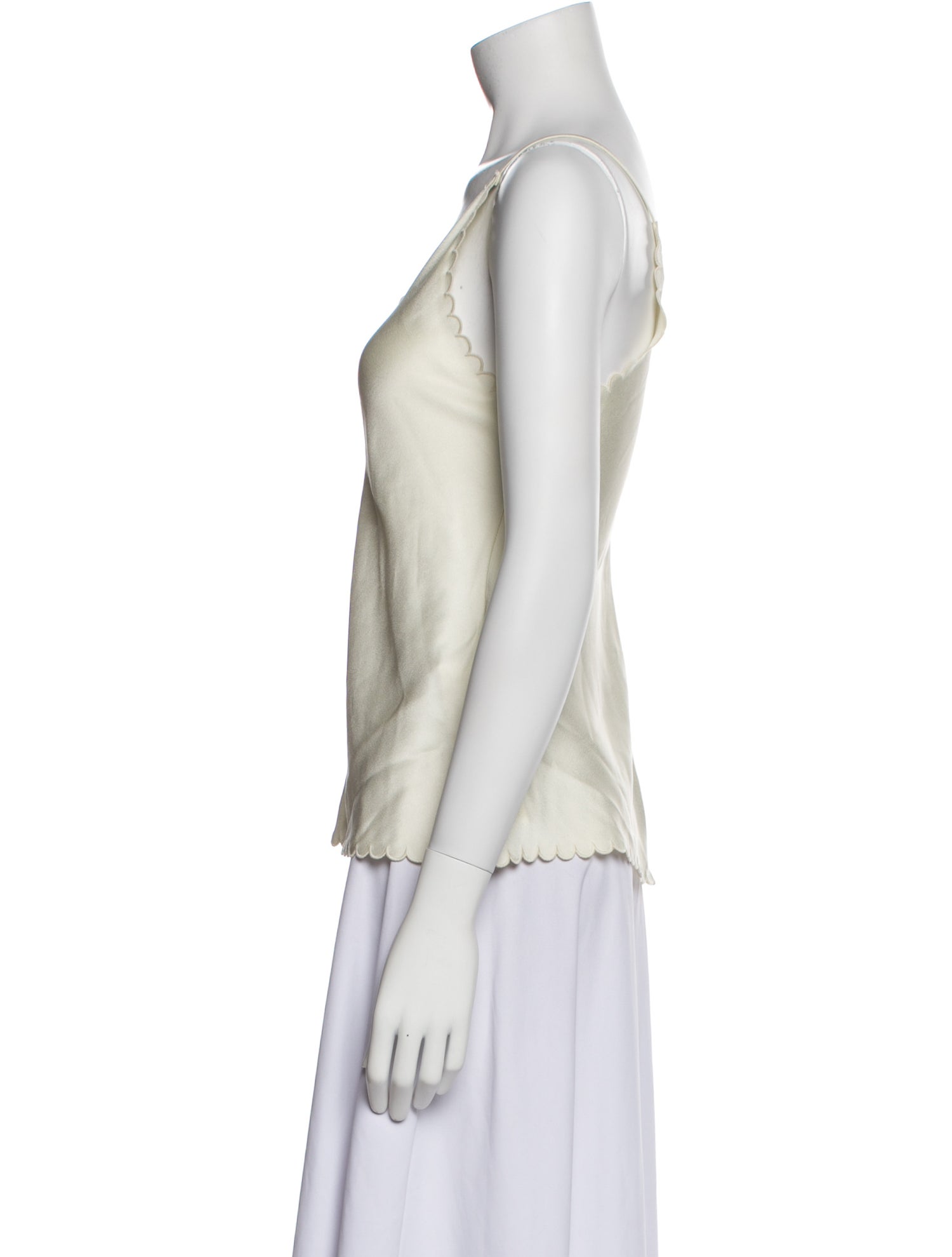 Jil Sander V-Neck Sleeveless Top