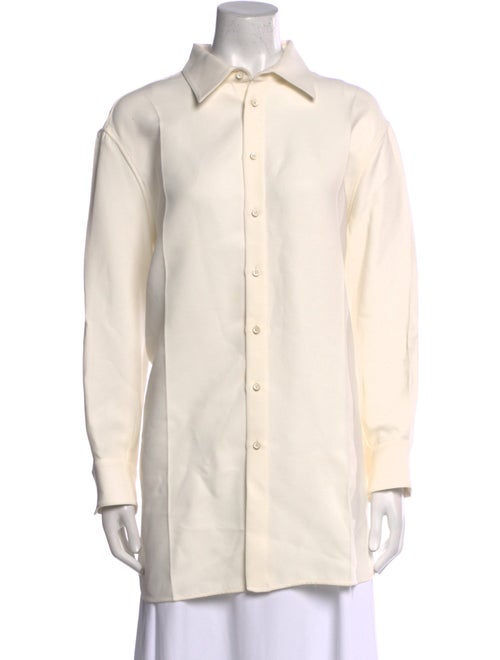 Jil Sander Long Sleeve Button-Up Top