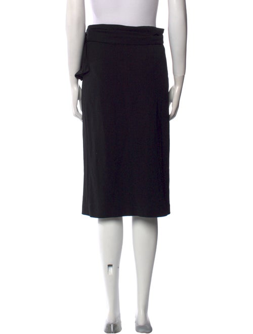 Jil Sander Virgin Wool Midi Length Skirt