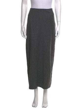 Jil Sander Wool Midi Length Skirt