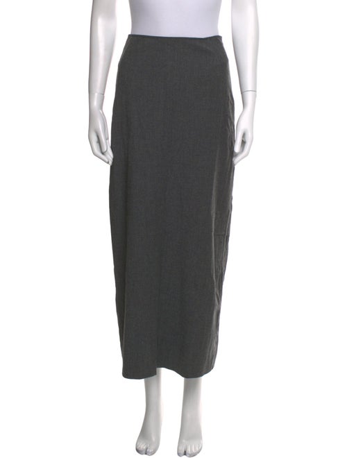 Jil Sander Wool Midi Length Skirt