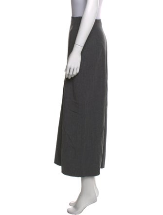 Jil Sander Wool Midi Length Skirt