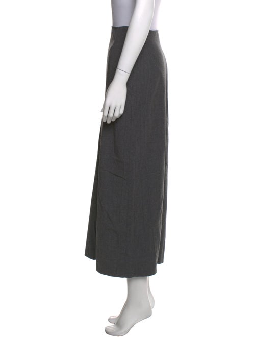 Jil Sander Wool Midi Length Skirt