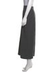 Jil Sander Wool Midi Length Skirt
