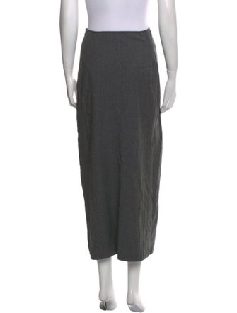 Jil Sander Wool Midi Length Skirt