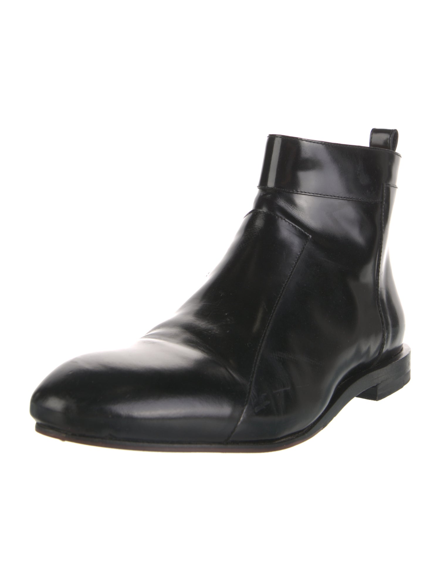 Jil Sander Leather Chelsea Boots