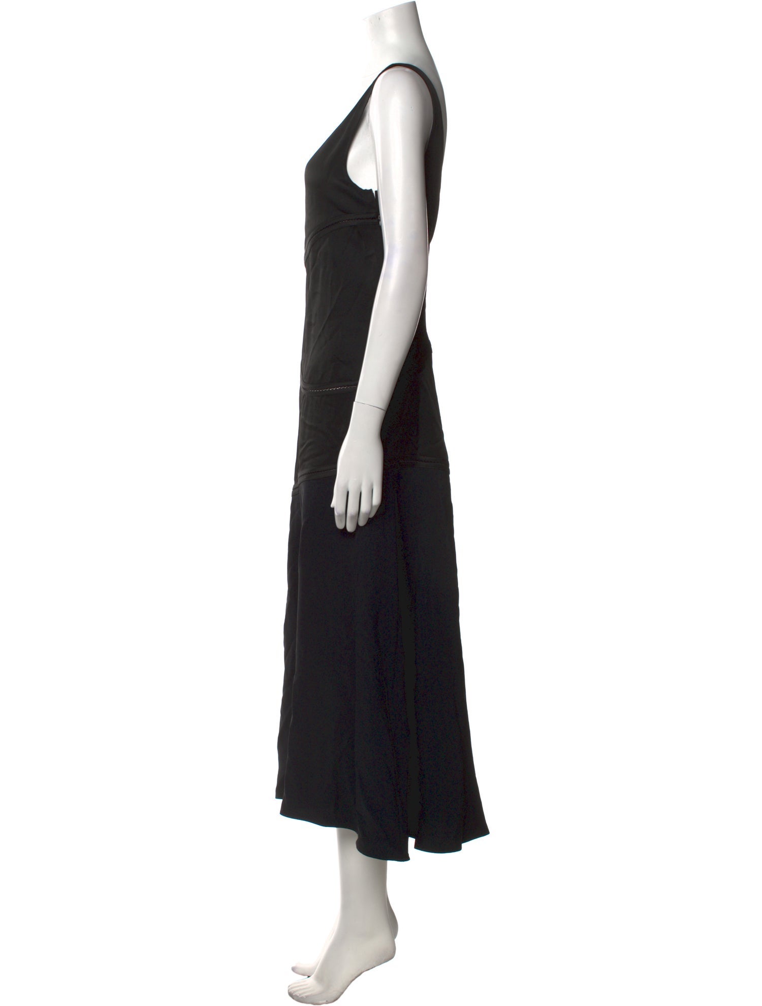 Jil Sander Scoop Neck Long Dress w/ Tags