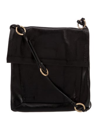 Jil Sander Leather Messenger Bag
