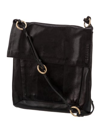 Jil Sander Leather Messenger Bag