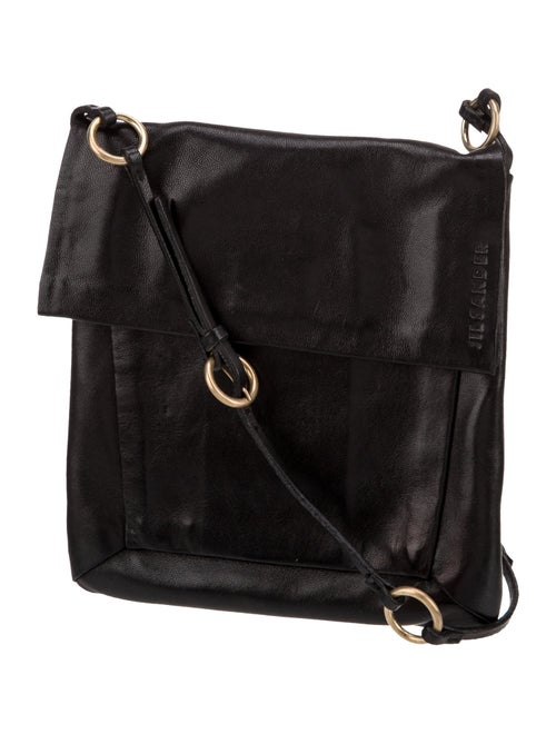 Jil Sander Leather Messenger Bag