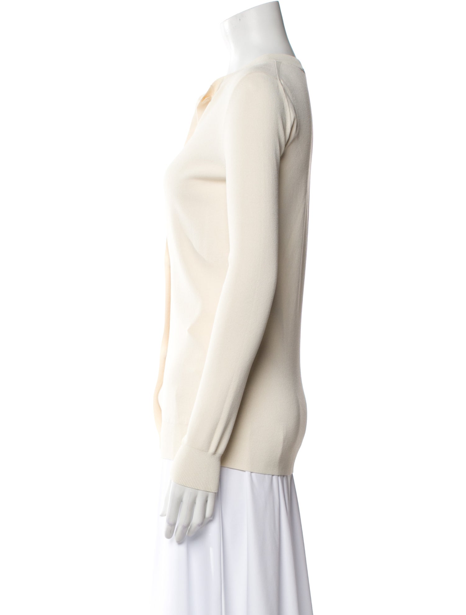 Jil Sander Cashmere V-Neck Sweater