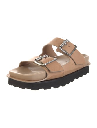 Jil Sander Leather Slides