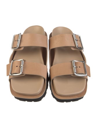 Jil Sander Leather Slides