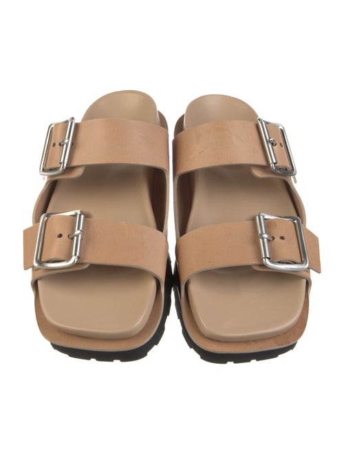 Jil Sander Leather Slides