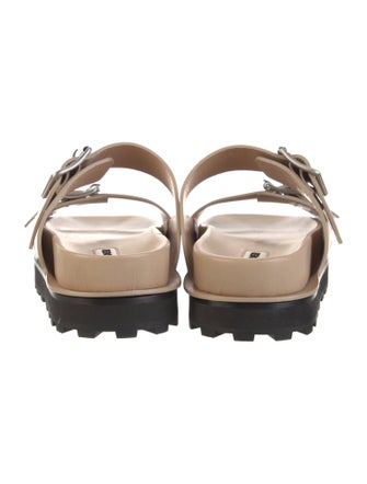 Jil Sander Leather Slides