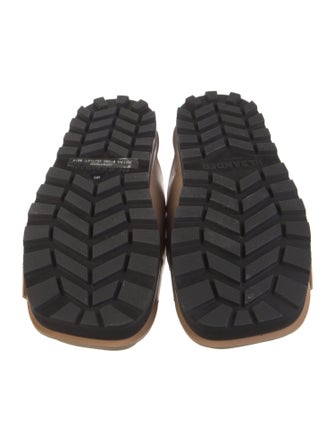 Jil Sander Leather Slides