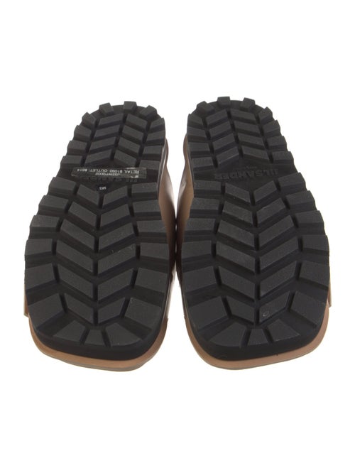 Jil Sander Leather Slides