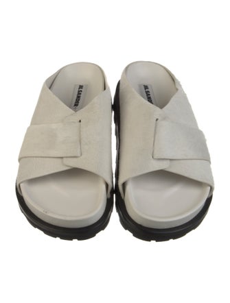 Jil Sander Ponyhair Slides