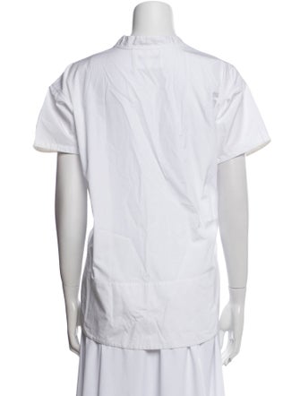 Jil Sander V-Neck Short Sleeve Top