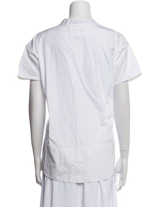 Jil Sander V-Neck Short Sleeve Top